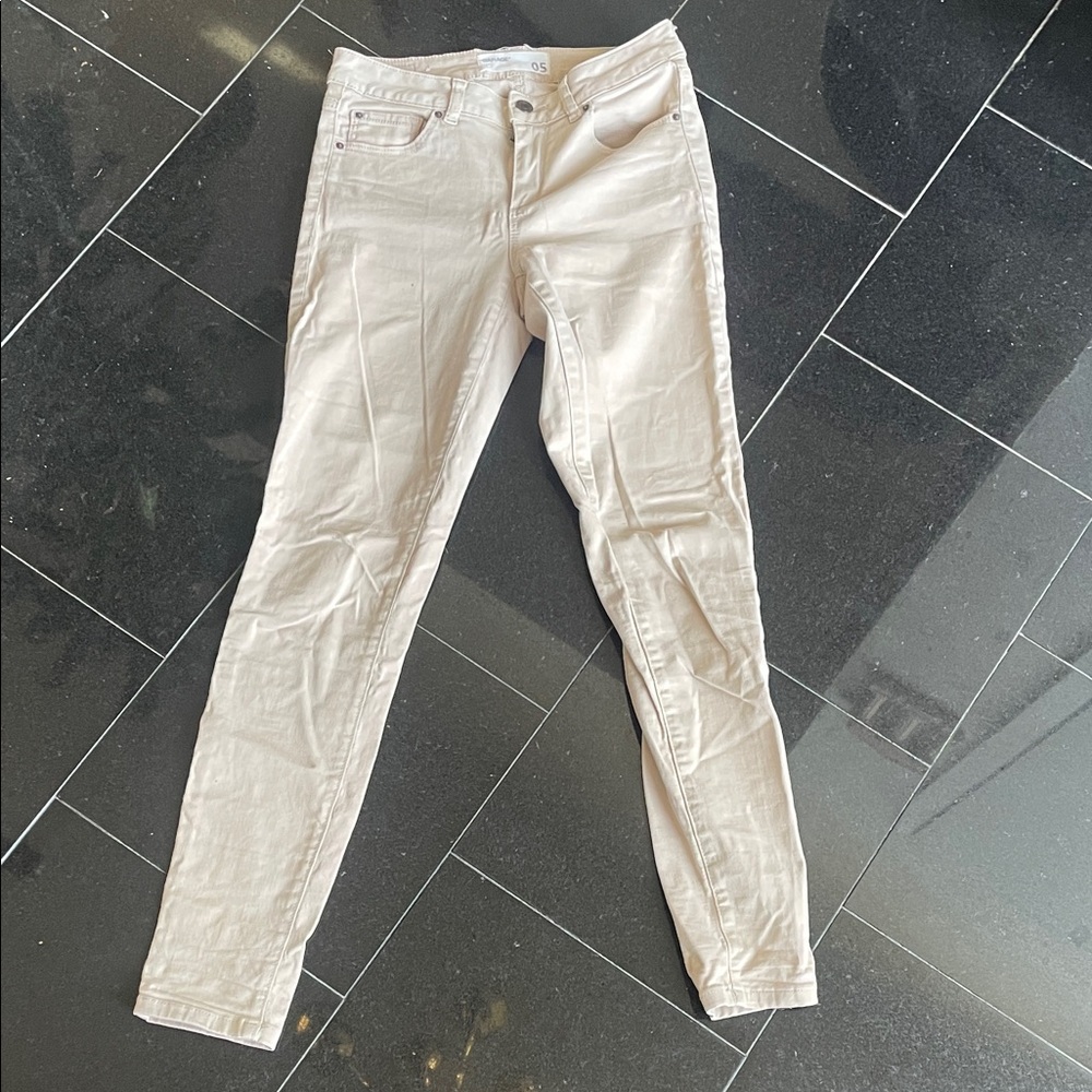 Garage Beige Skinny Jeans